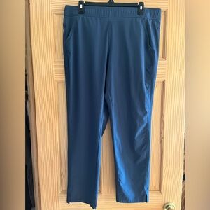 Eddie Bauer Ankle Indigo Lightweight Pants Size Large